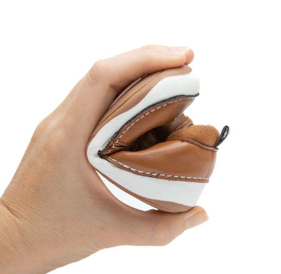 BILLYCART Barefoot Wide-Fit First Walker Shoes Hunter in Tan Brown