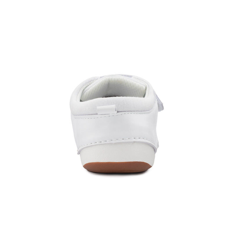 BILLYCART Barefoot Wide-Fit First Walker Shoes Brooklyn 2.0 in White