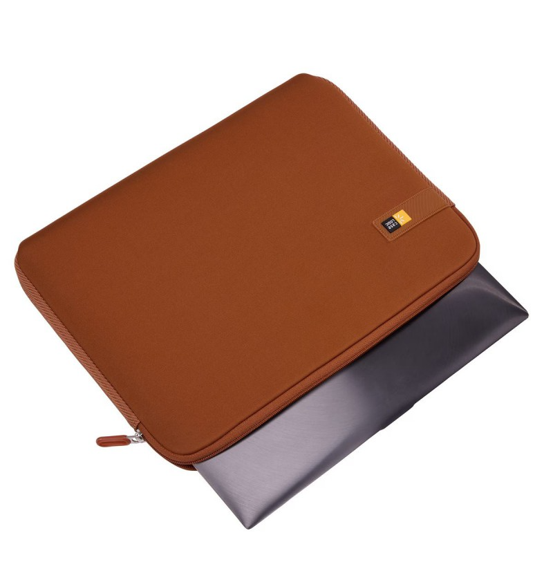 Case Logic 14" Computer Laptop Sleeve Case - Rustic Amber (Impact Foam Protection)