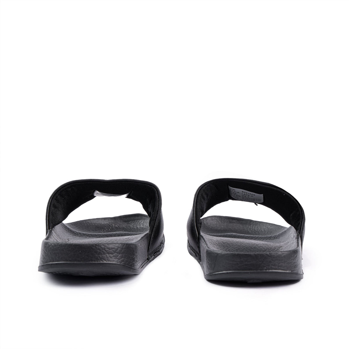 Sfida Laze Girls Slides - Black/Metallic Blush (Kids Slip On Sandals)