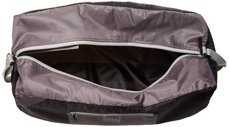 Lewis N. Clark 18" Packable Foldable Travel Compact Duffle Bag - Black/Grey