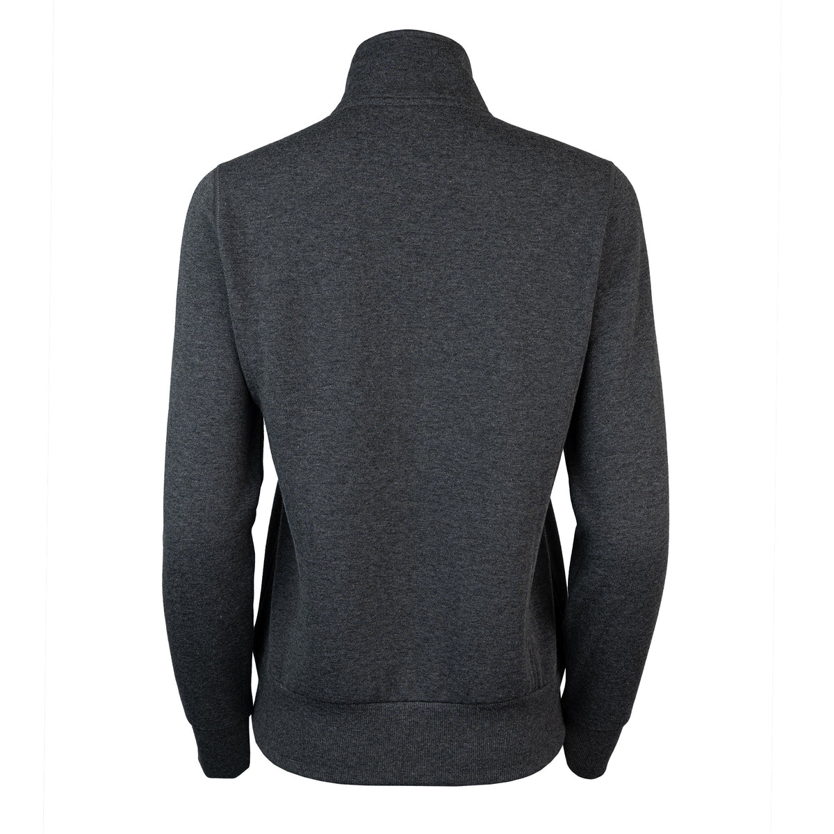 Sfida Lynne Womens Fleece Full Zip Jacket - Charcoal Marle (Stand Collar Track Top)