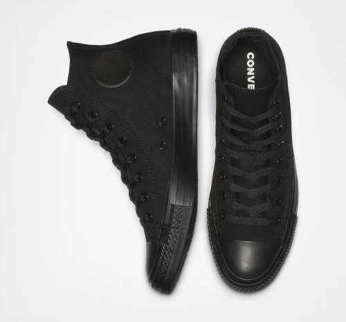 Converse Unisex Chuck Taylor All Star High Top Sneakers in Black