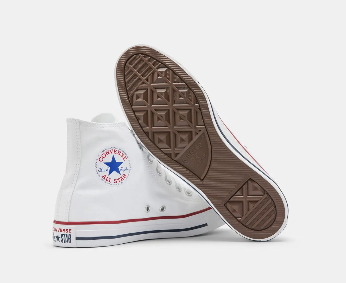 Converse Unisex Chuck Taylor All Star High Top Sneakers Shoes - Optic White