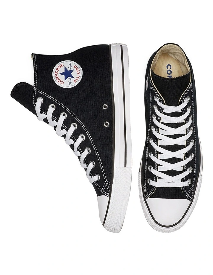 Converse Unisex Chuck Taylor All Star High Top Sneakers Shoes in Black/White