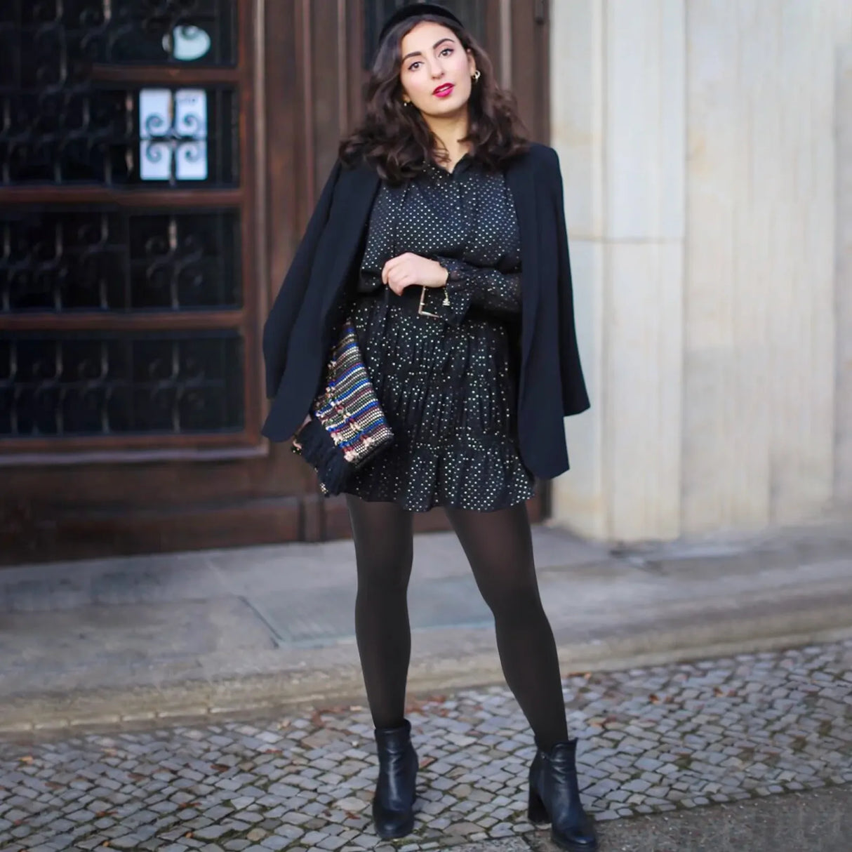 1 Pack of 2 Mannequin Pantyhose 13 Denier Hosiery Stockings in Black