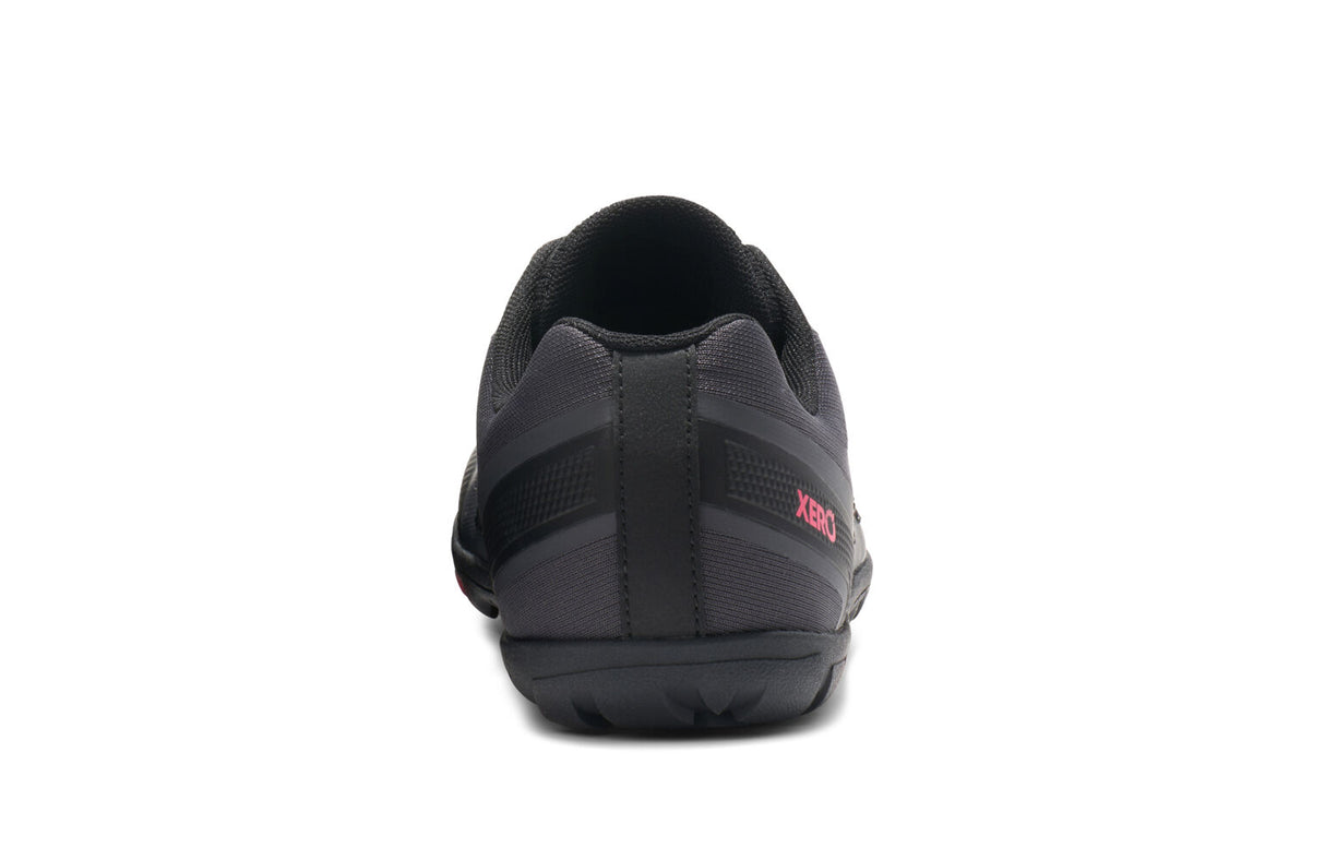 Xero Womens Mesa Trail II Trail Running Barefoot Shoes - Asphalt/Raspberry (Zero Drop Sneakers)