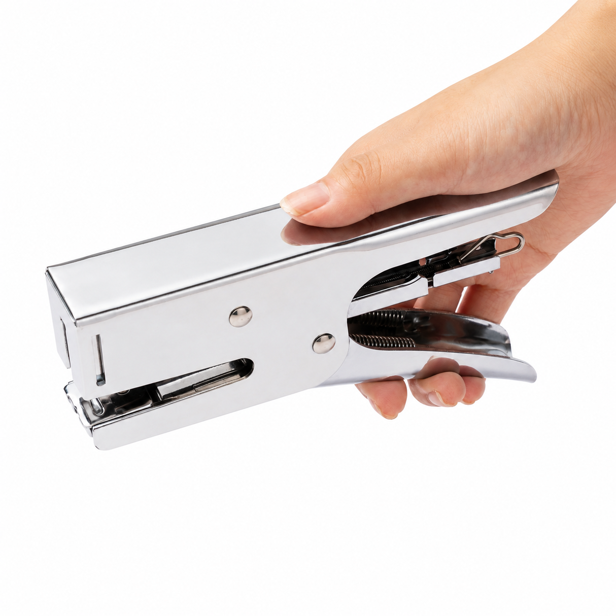 Heavy Duty Handheld Plier Stapler with 1000 Staples 24/6mm