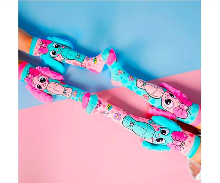 MADMIA Bunny Kids & Adults Long Knee High Pair of Socks - Ages 6 - 99