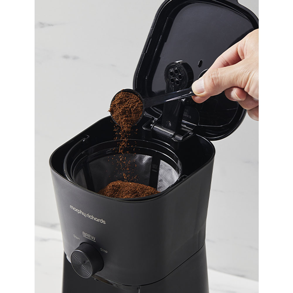 Morphy Richards Electric Iced Coffee Machine Maker 350ml (MRCM35BK)