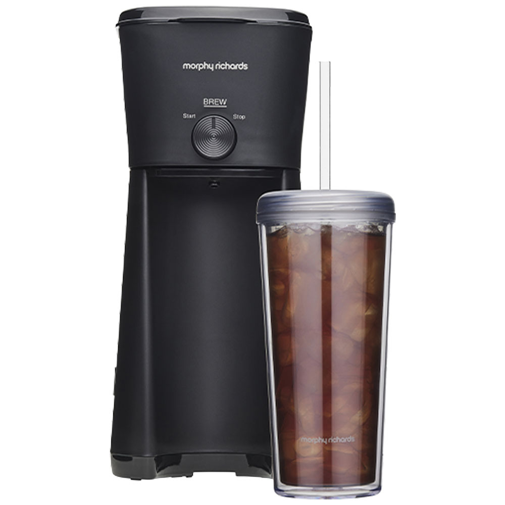 Morphy Richards Electric Iced Coffee Machine Maker 350ml (MRCM35BK)