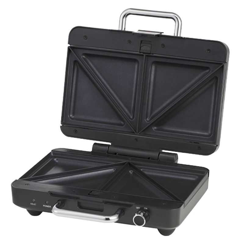 Morphy Richards Changeable Multipress Jaffle Panini Waffle Pie Maker Titanium