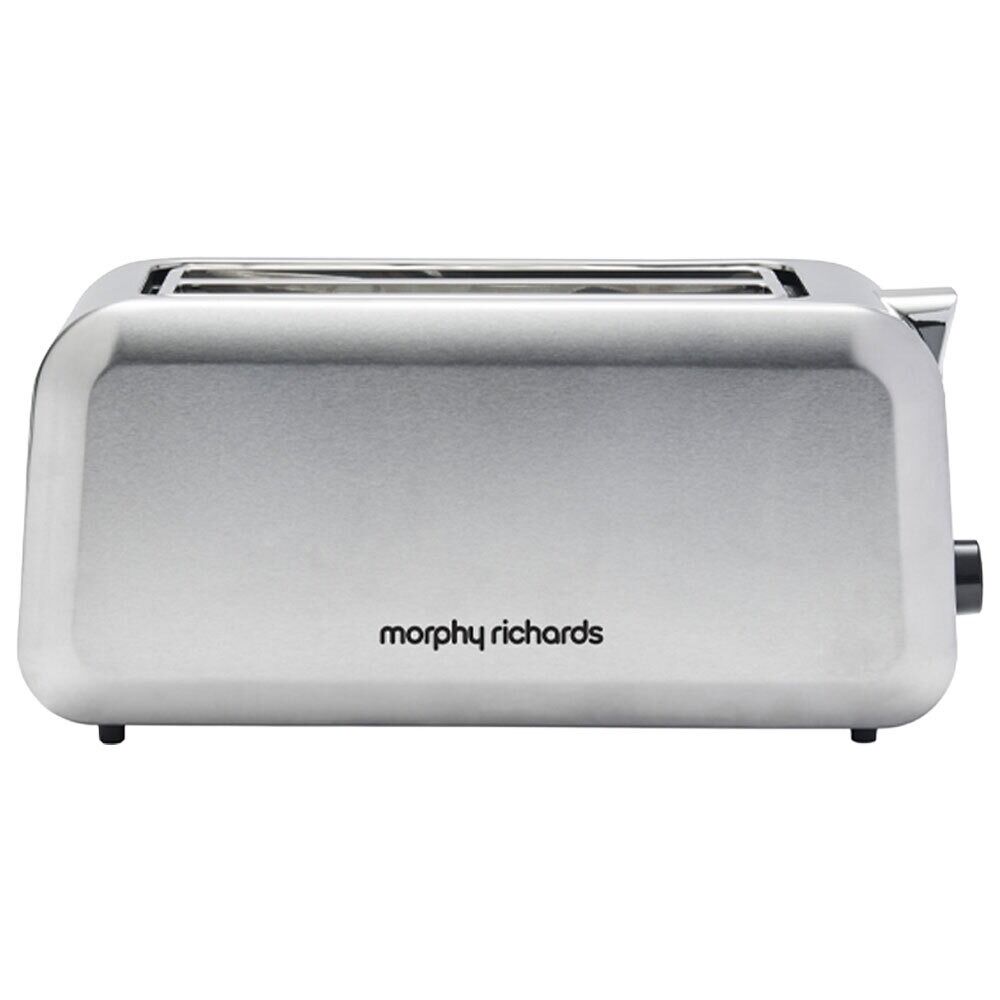 Morphy Richards Electric Equip 4 Slice Long Slot Toaster 1450W
