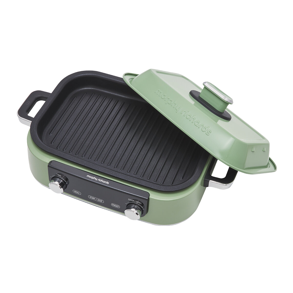 Morphy Richards Digital Multifunction Cooking Pan Pot Skillet Green MRMP3GN