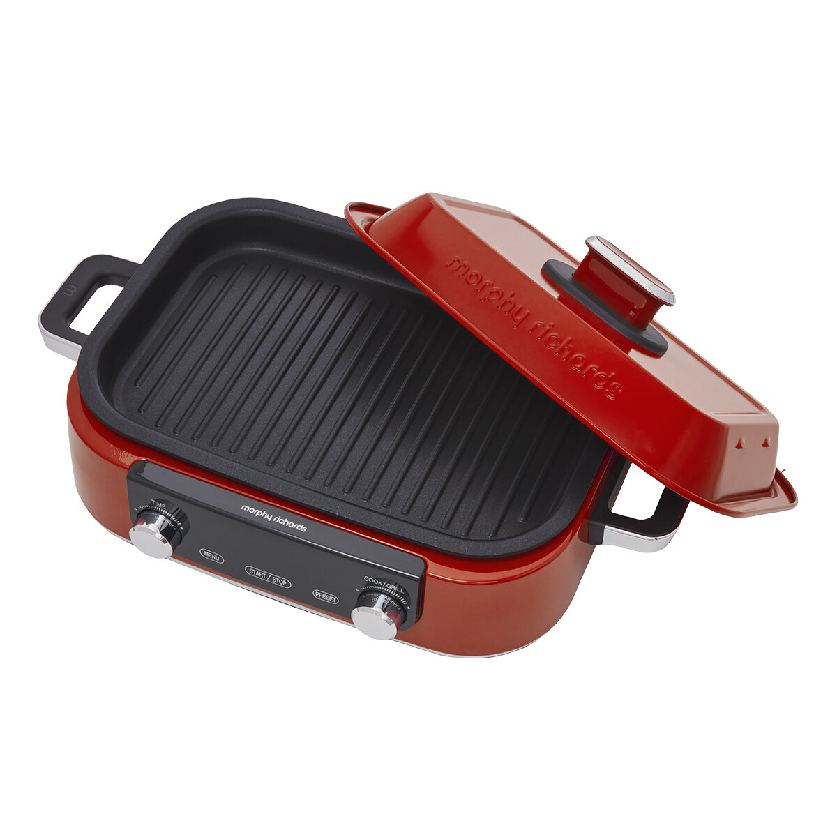 Morphy Richards Digital Multifunction Cooking Pan Pot Skillet Red MRMP3RD