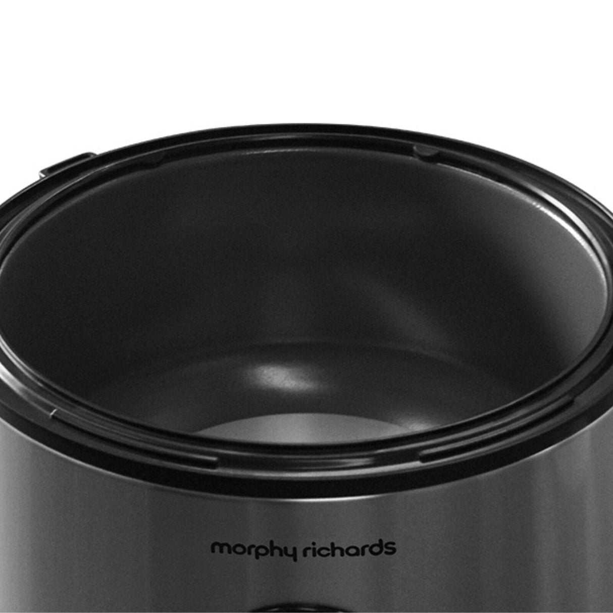 Morphy Richards Stainless Steel Rice Cooker 10-Cup - Silver/Black