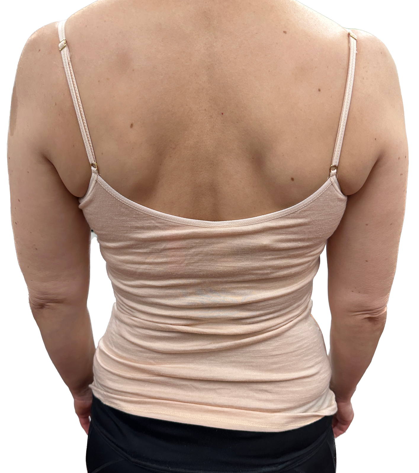 MERINO SKINS Womens Camisole Wool Thermal Underwear Top Cami Baselayer - Skin