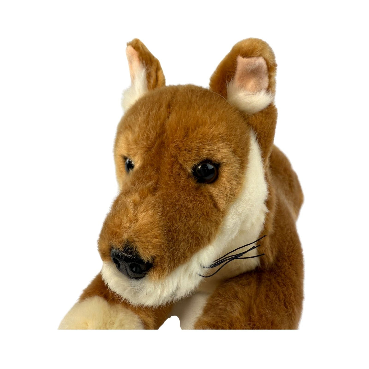 Bocchetta Max 33cm Floppy Dingo Puppy Plush Toy - Tan (Australian Stuffed Animal Souvenir Gift)