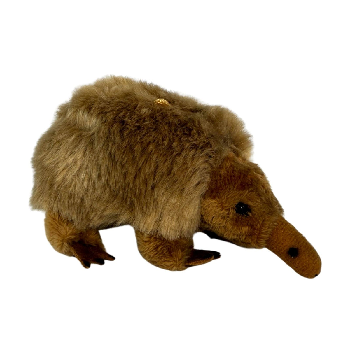 Bocchetta 11cm Mini Echidna Plush Toy (Australian Stuffed Animal Souvenir Keyring Gift)