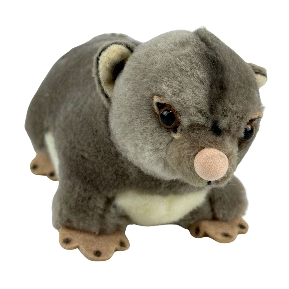 Bocchetta 17cm Mini Possum Plush Toy (Australian Stuffed Animal Souvenir Keyring Gift)