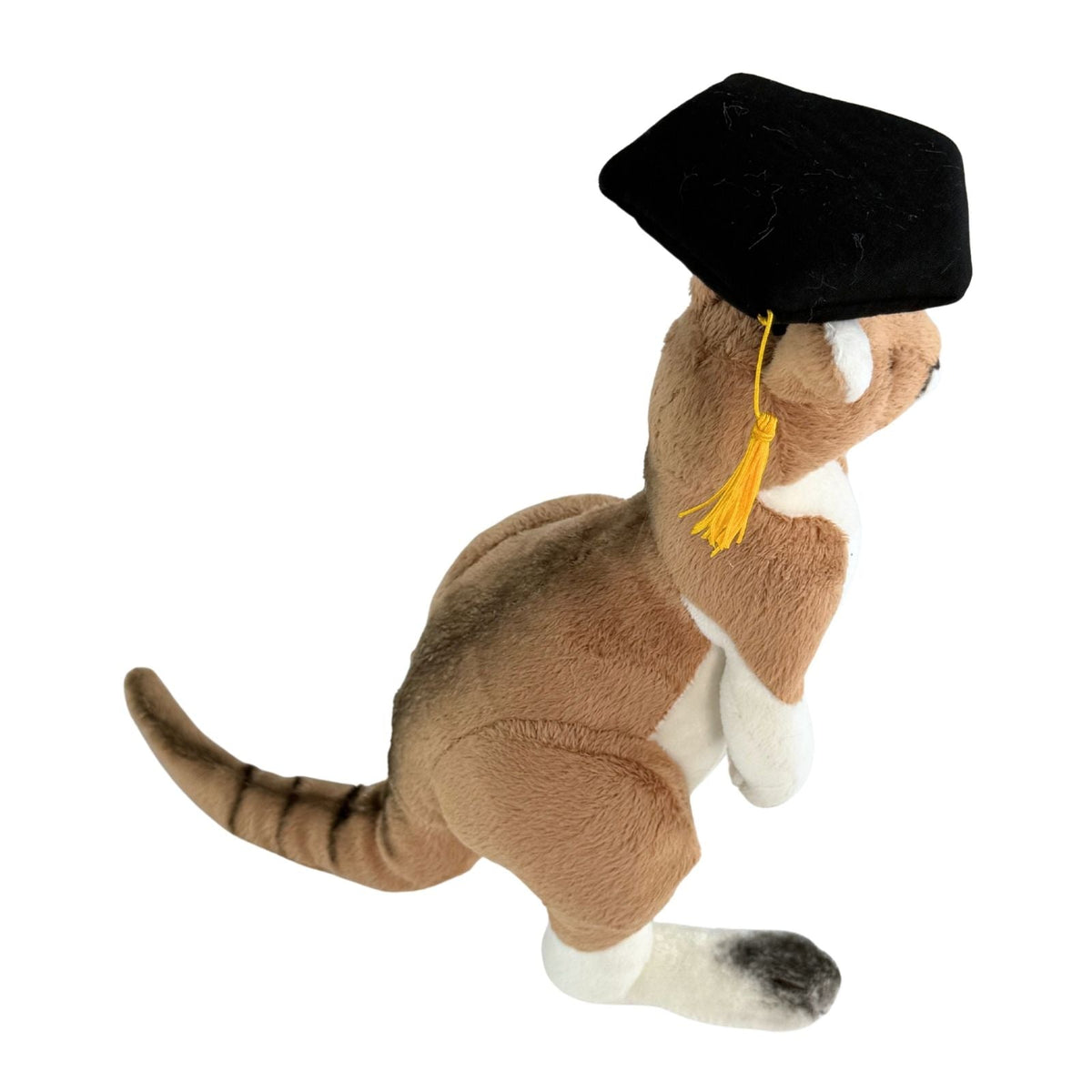 4x Bocchetta Monty 26cm Graduation Red Kangaroo Plush Toy Bulk Pack (Stuffed Animal Grad Gift)