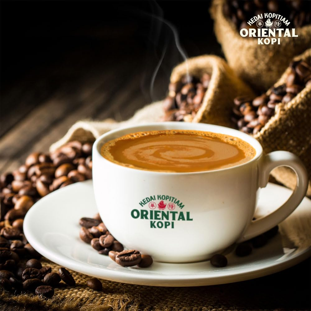 3x Oriental Kopi Himalayan Salt White Coffee Premix Instant Coffee Bulk Pack (30 Sachets)