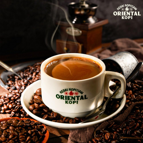 1x Pack Oriental Kopi Himalayan Salt White Coffee Premix Instant Coffee (10 Sachets)