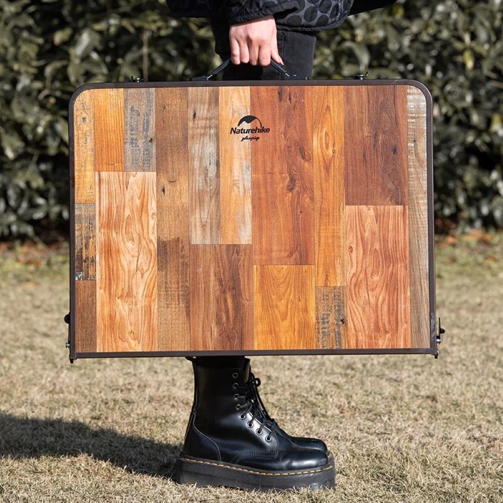 Naturehike Ultralight Foldable Table Aluminium BBQ Camping Furniture Folding Des