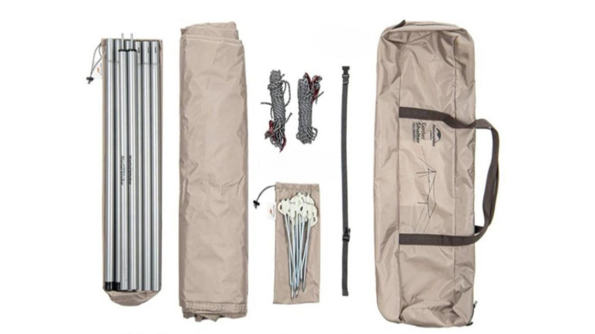 Naturehike Rectangular Tent Tarp Shelter Waterproof Canopy - 400 x 292cm