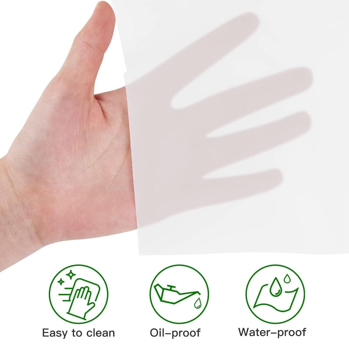 Table Cloth Cover Reusable & Washable Xmas Party 137cm x 274cm (54"x108") in White