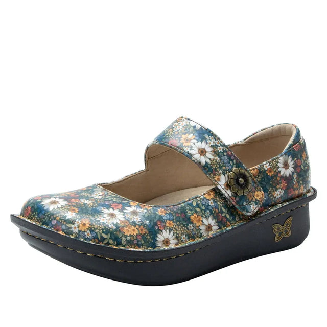 Alegria Paloma Grand Mary Jane Work Shoe Nursing Arch Support in Sugar N Fall Spice