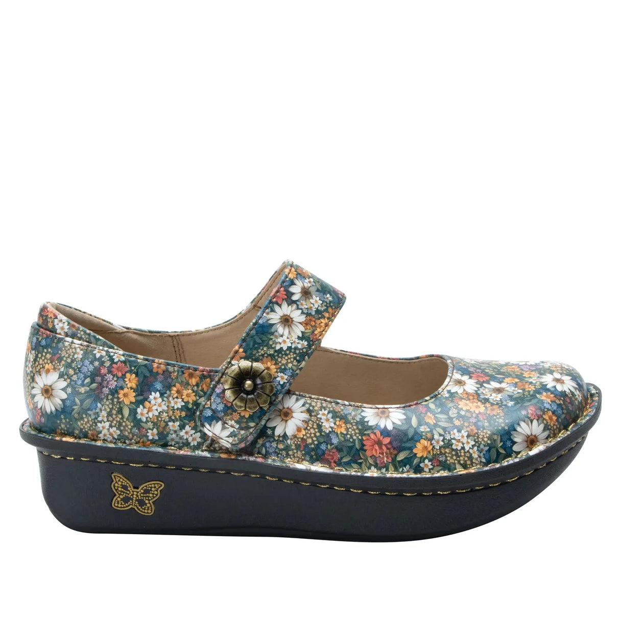 Alegria Paloma Grand Mary Jane Work Shoe Nursing Arch Support in Sugar N Fall Spice