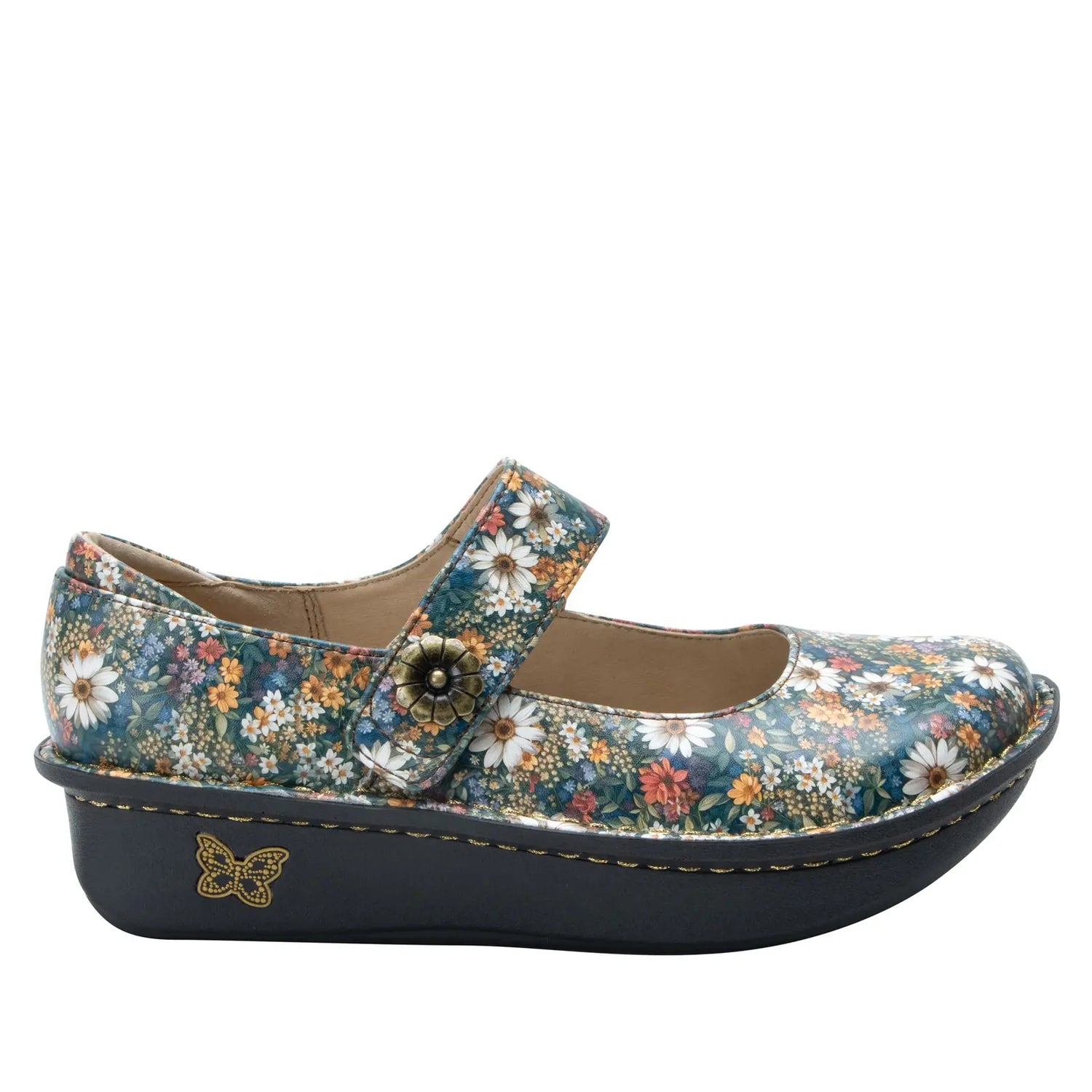 Alegria Paloma Grand Mary Jane Work Shoe Nursing Arch Support in Sugar N Fall Spice
