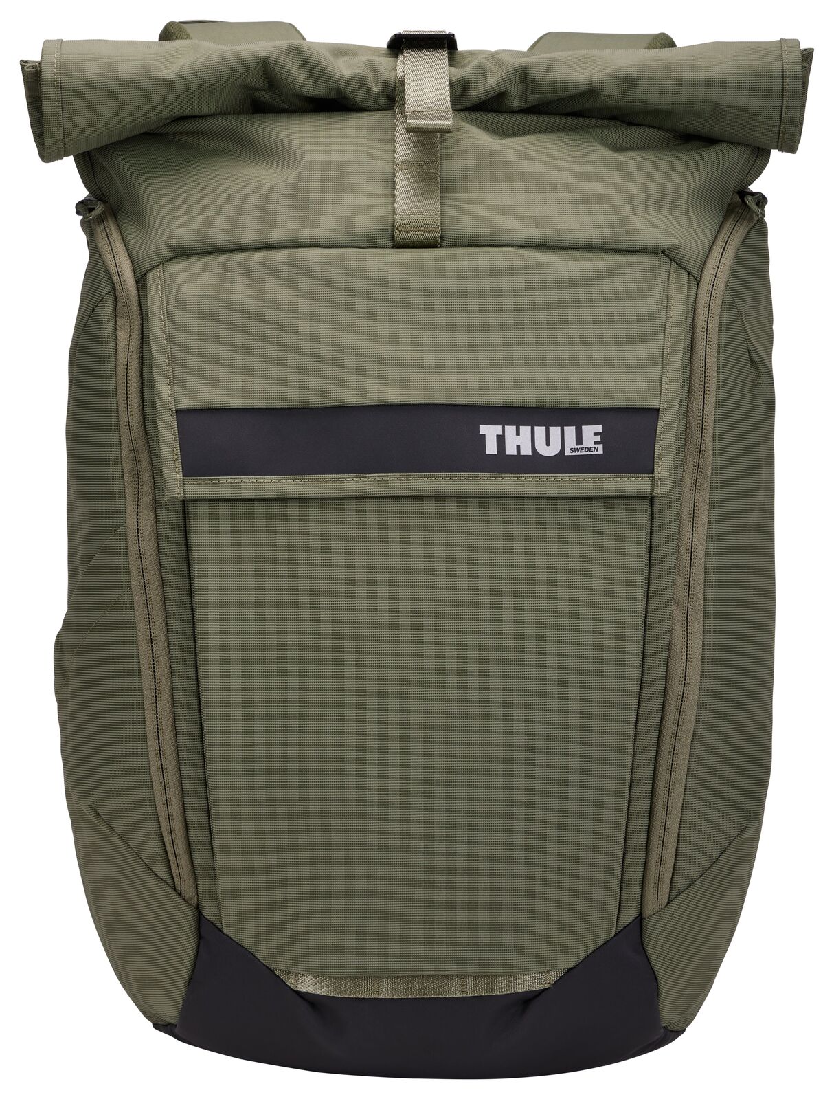 THULE Paramount 24L Rolltop Backpack Bag w/ 16" Laptop Padded Compartment in Olive Green
