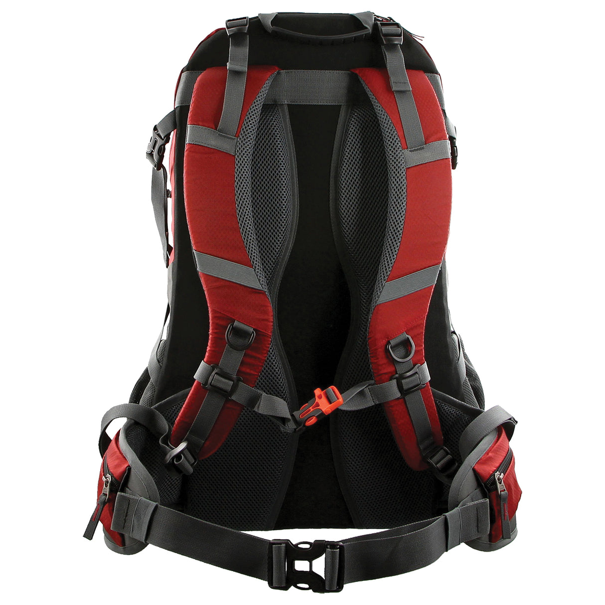 Pierre Cardin 57L Waterproof Outdoor Backpack - Red (Hiking, Trekking & Travel)