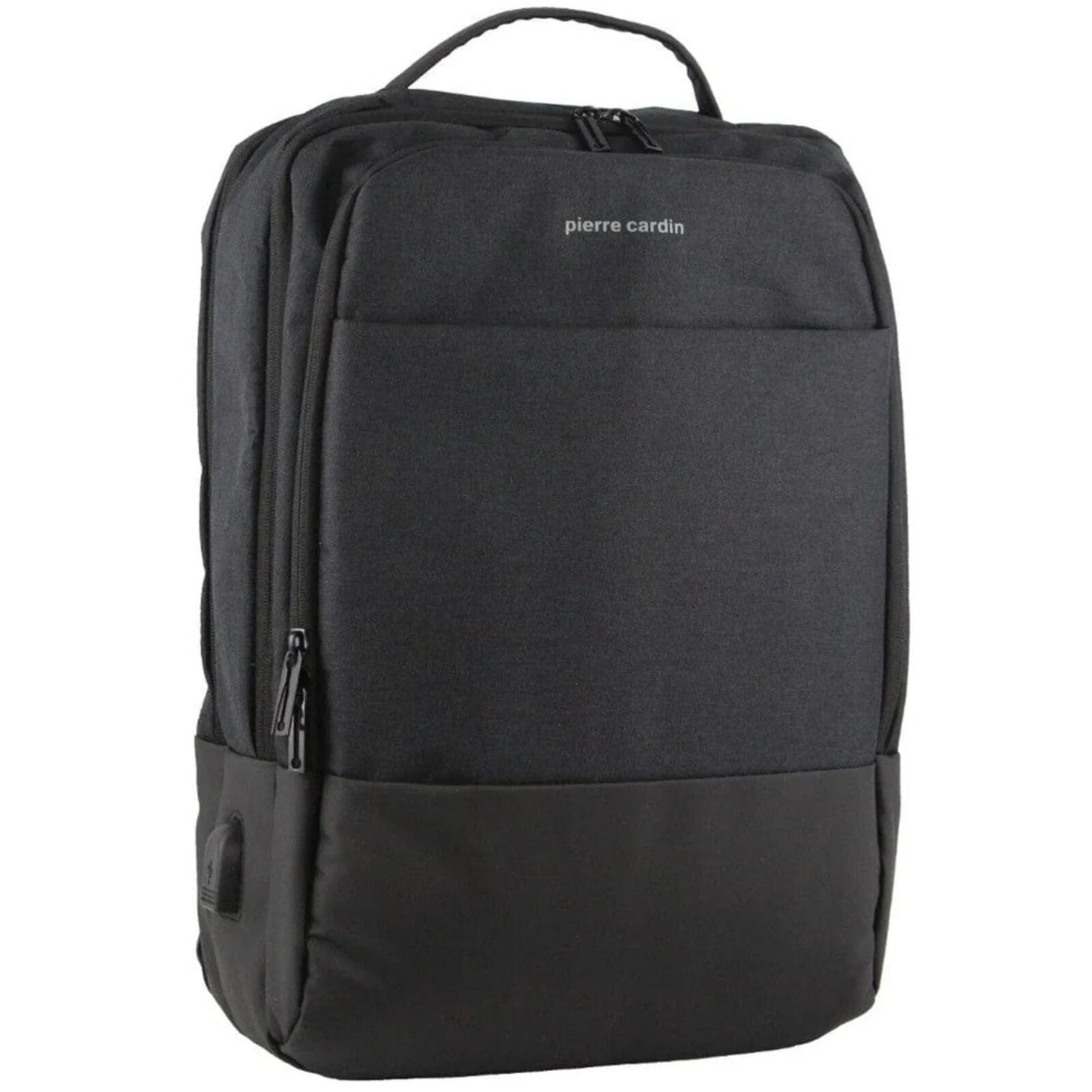 Pierre Cardin Travel and Business Backpack Harvard - Charcoal/Black