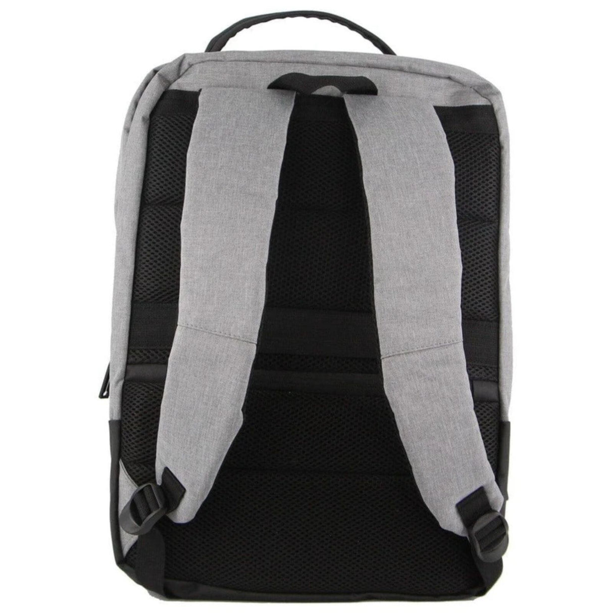 Pierre Cardin Mens Travel & Business Backpack - Grey/Black (Harvard)