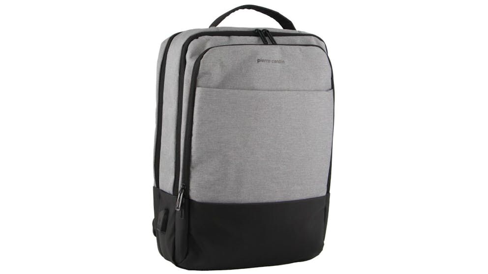 Pierre Cardin Travel and Business Backpack Harvard - Grey/Black