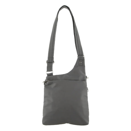 Pierre Cardin Anti-Theft Small Cross Body Bag Slash Proof RFID Blocking - Grey