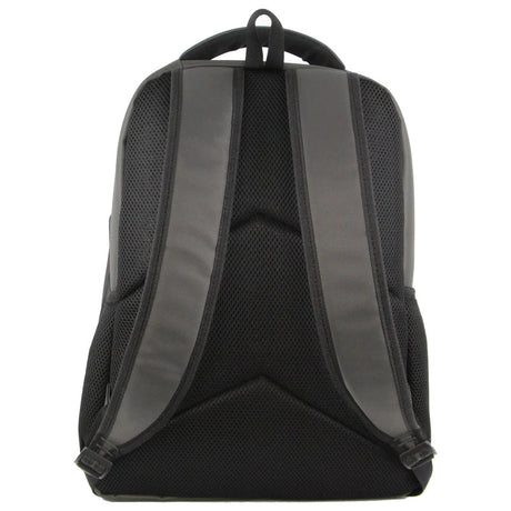 Pierre Cardin Mens Travel & Business Backpack with Built-in USB Port - Dark Grey
