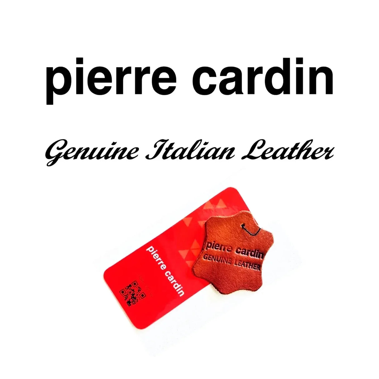 Pierre Cardin Mens Italian Leather Business Computer Laptop Bag in Cognac