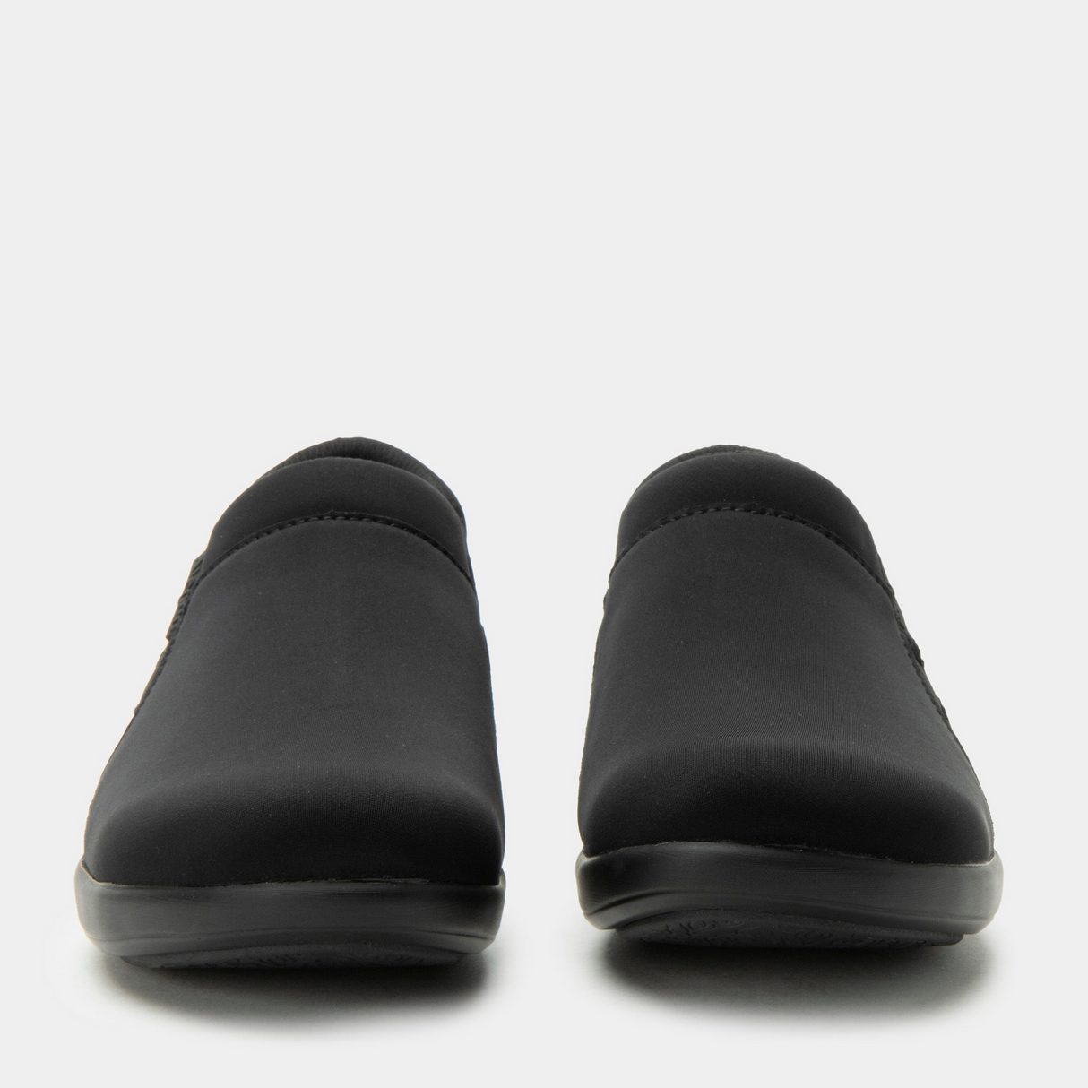 Alegria Duette Womens Nursing Shoes - Liquid Black (Slip-On Work Clogs)