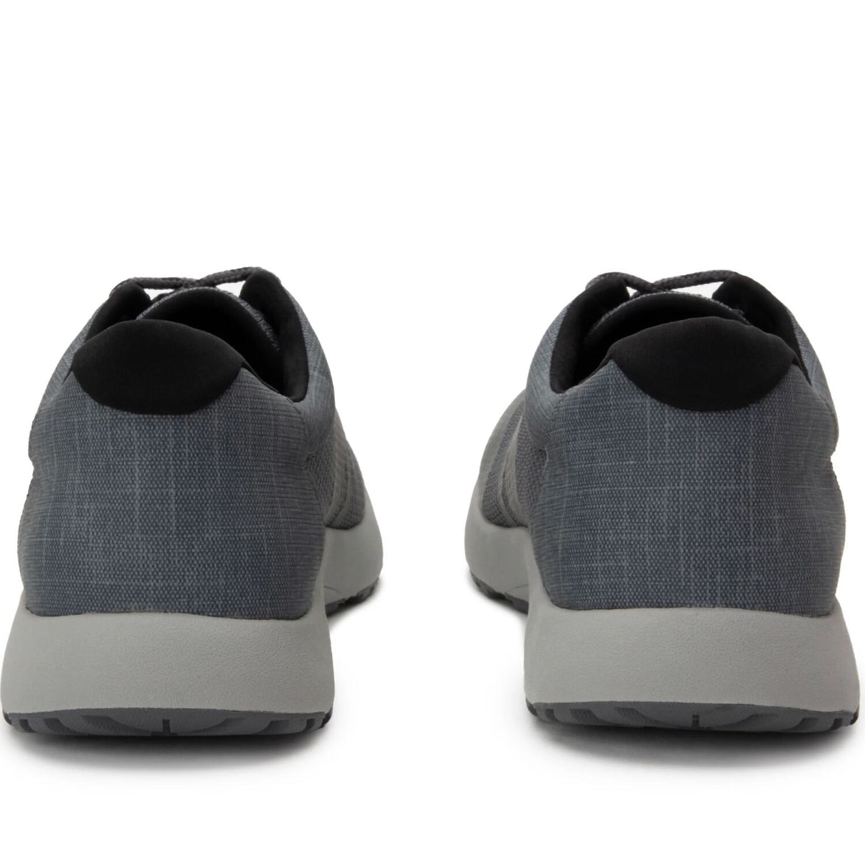 TRAQ Men's Intent Walking Shoes Mesh Upper Lightweight Supportive - Charcoal