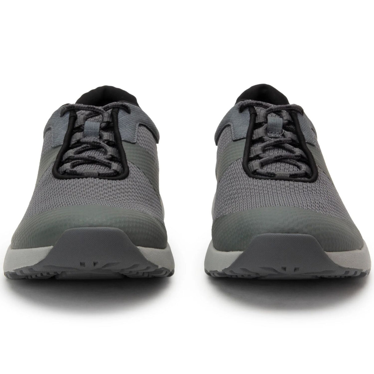TRAQ Men's Intent Walking Shoes Mesh Upper Lightweight Supportive - Charcoal