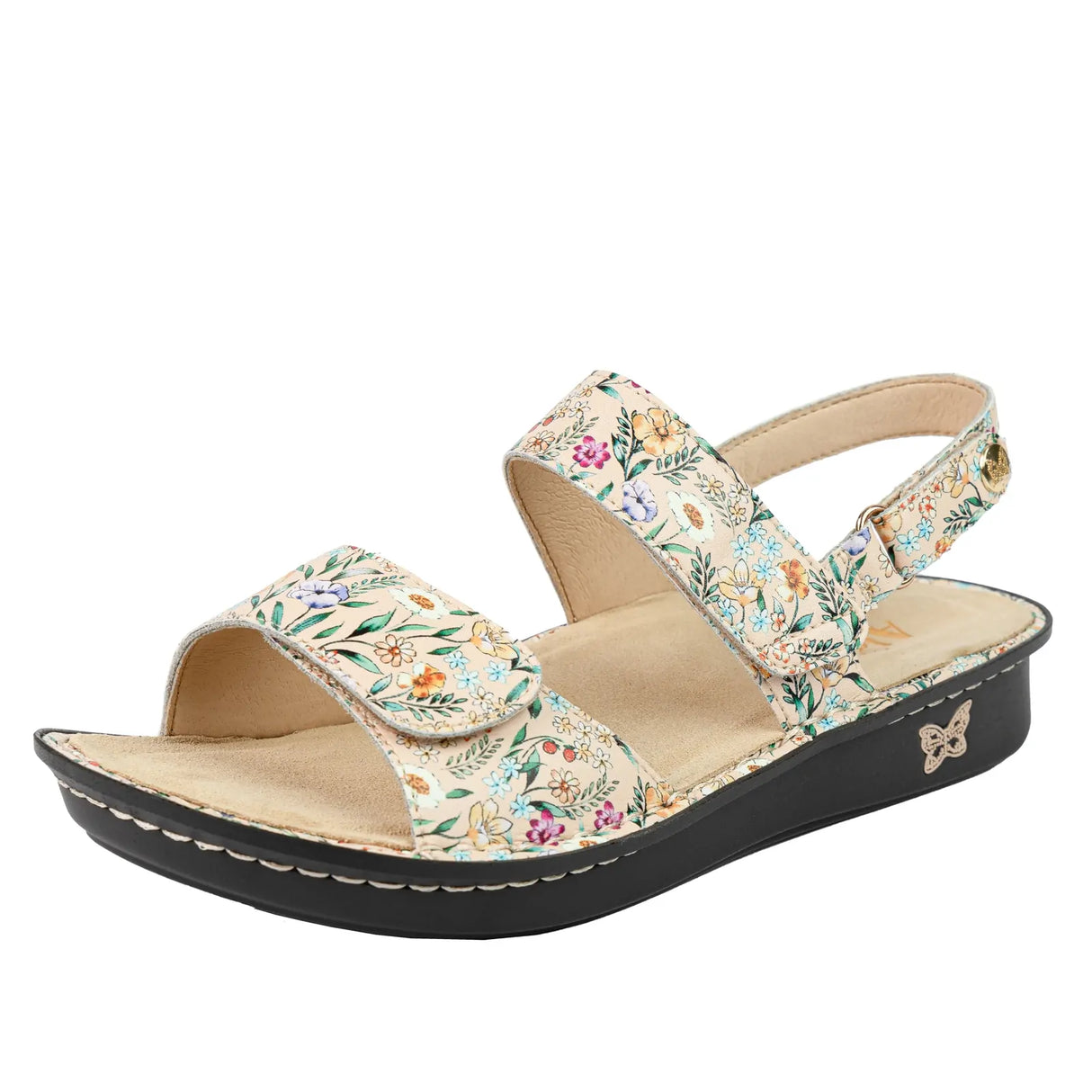 Alegria Verona Womens Comfort Leather Sandals in Summer Thyme - EUR 41