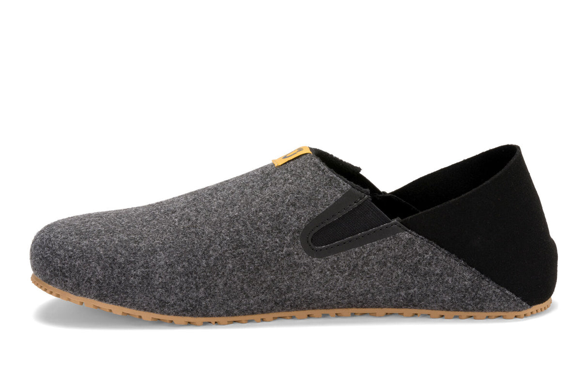 Xero Mens Pagosa "Slipper" Zero Drop Barefoot Shoes - Black (Recovery Friendly)