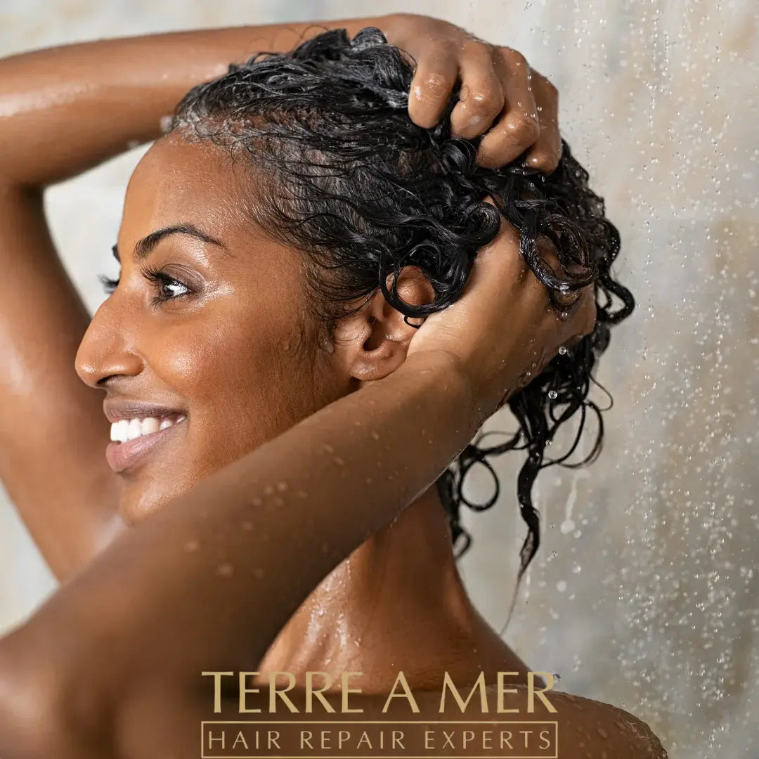 6pc Set Terre A Mer Pure Hydration Amino Acid/Argan Oil Shampoo & Conditioner - 60ml Travel Size
