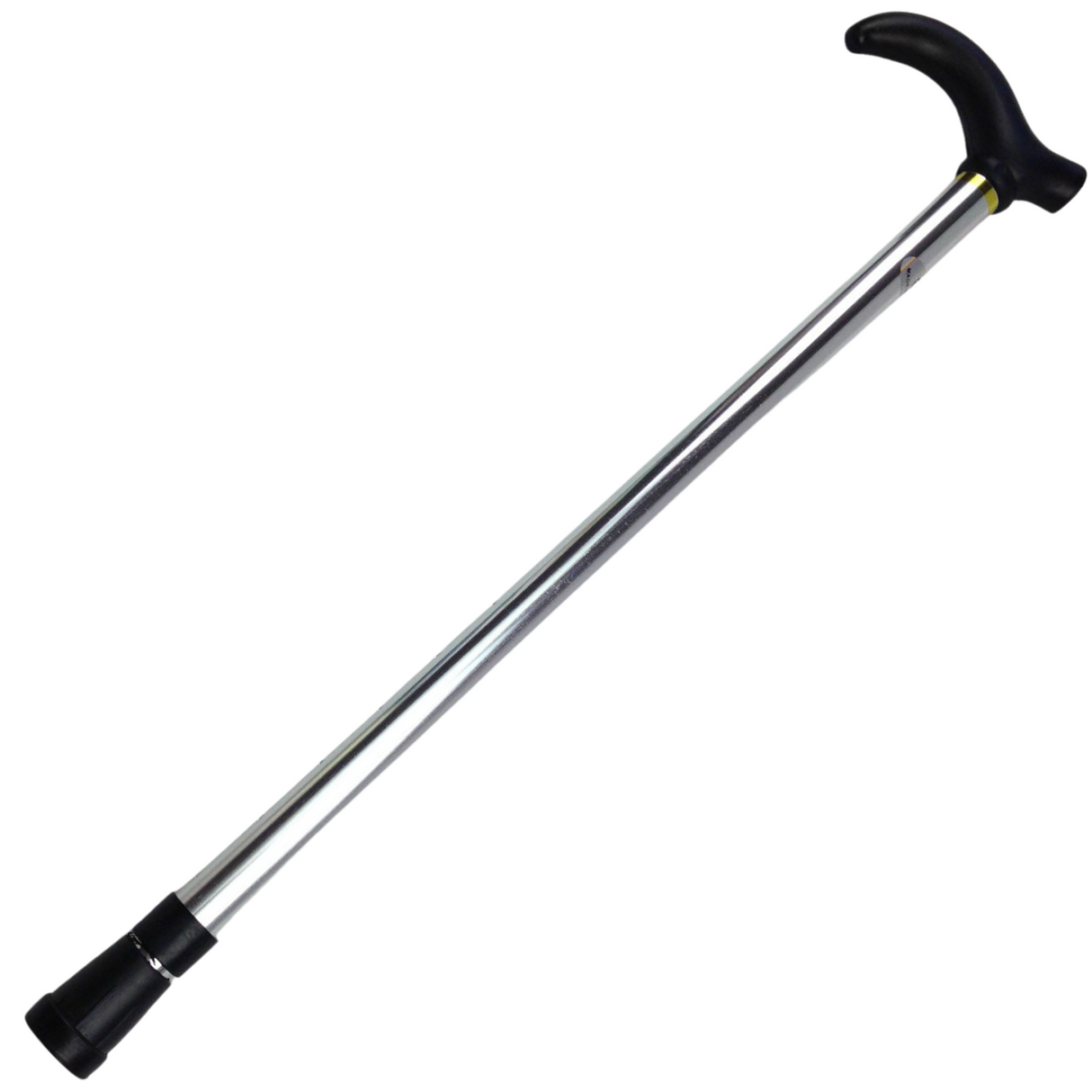 Silver Metal Walking Stick - Extendable & Adjustable Lightweight Travel Cane