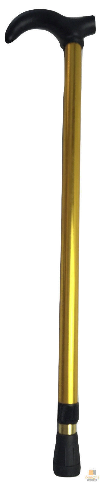 Silver Metal Walking Stick - Extendable & Adjustable Lightweight Travel Cane