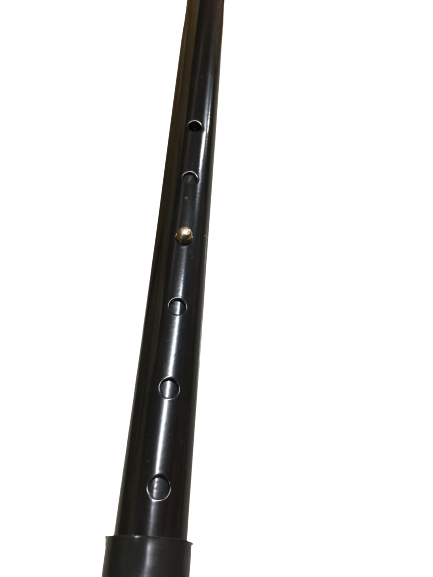 Silver Metal Walking Stick - Extendable & Adjustable Lightweight Travel Cane